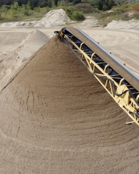 sablière dans la Rive-Sud